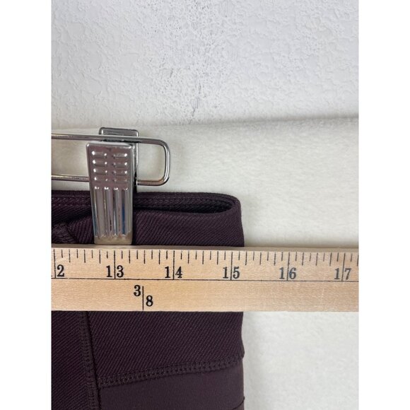 Athleta‎ Trail setter ponte motion maroon legging size 6 - Picture 4 of 10